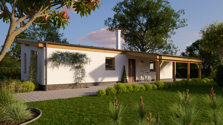 projekt domu BUNGALOW 108